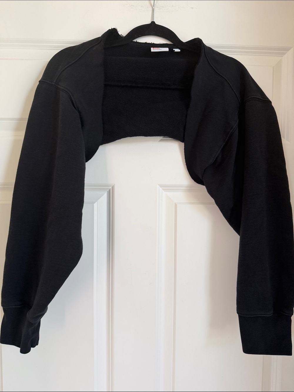 Aritzia Black Cropped Bolero Shrug